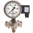 Diaphragm pressure gauge with electrical output signal For the process industry