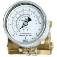 Differential pressure gauge Cryo Gauge, copper alloy or stainless steel, NS 100