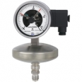 Absolute pressure gauge with switch contacts For the process industry, NS 100 and 160