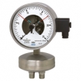 Differential pressure gauge For very low differential pressures, from 2.5 mbar with capsule element