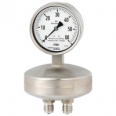 Differential pressure gauge For very low differential pressures, from 2.5 mbar with capsule element