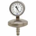 Absolute pressure gauge, stainless steel High overload safety