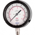 Capsule pressure gauge, copper alloy or stainless steel Process Gauge, safety version per ASME B40.100