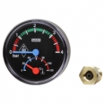 Bimetal thermomanometer Eco For pressure and temperature measurement