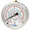 Bourdon tube pressure gauge Industrial series