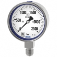 Bourdon tube pressure gauge, stainless steel For highest pressure applications to 3,000 bar