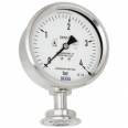 Diaphragm pressure gauge, flush For sanitary applications