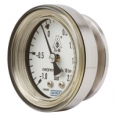 Diaphragm pressure gauge, flush For sanitary applications compact version