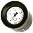Differential pressure gauge Compact version NS 80 high overload safety