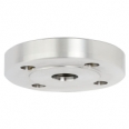Diaphragm seal with flange connection With internal diaphragm