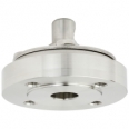 Diaphragm seal with flange connection With internal diaphragm, threaded design