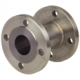 In-line diaphragm seal For flange connection flange-type