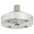 Diaphragm seal with flange connection With internal diaphragm, threaded design high-pressure version