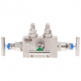Valve manifold for differential pressure measuring instruments 3-, 5-valve manifold