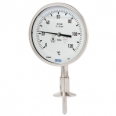 Bimetal thermometer For sanitary applications