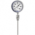Gas-actuated thermometer Stainless steel version