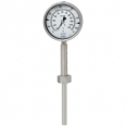 Gas-actuated thermometer Highly vibration resistant