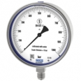 Test pressure gauge, safety version